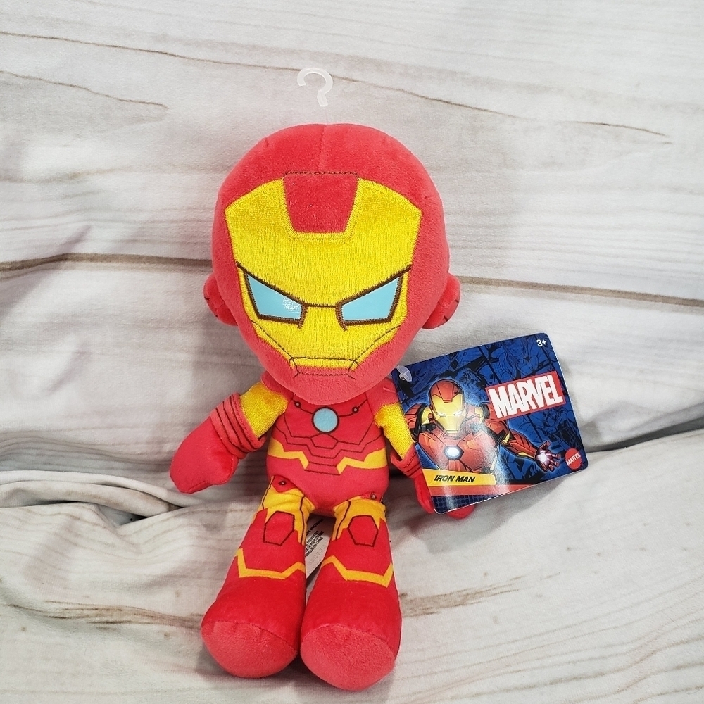 Mattel Marvel Iron Man Plush Stuffed Toy With Tag 10 Inch 2022